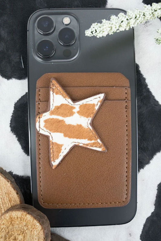 Cow Star Phone Pocket