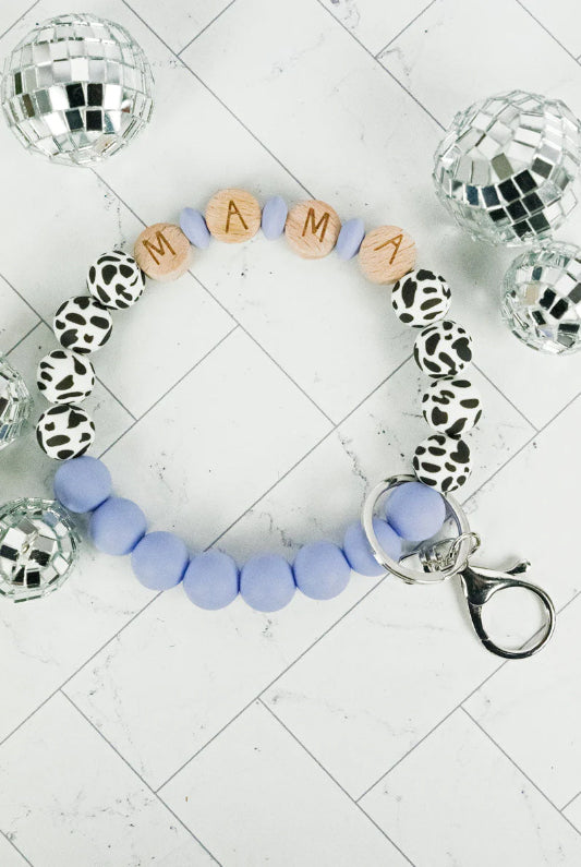 MOOvin' Mama Bracelet Keychain