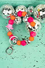 Hatlee Lane Beaded Keychain Bracelet